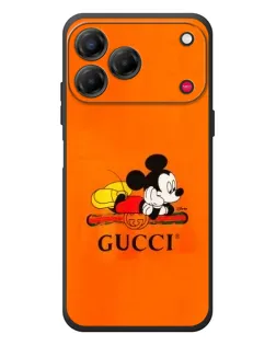 Чохол для ZTE Nubia V80 Design з картинкою «Міккі Маус Gucci — помаранч»