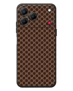 Чохол для ZTE Nubia V80 Design з картинкою «Gucci — шоколадна сітка»