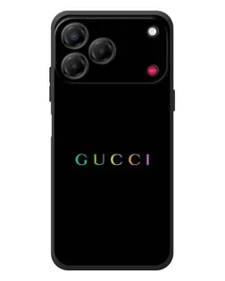 Чохол для ZTE Nubia V80 Design з картинкою «Gucci — неоновий мінімалізм»