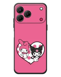 Чехол для ZTE Nubia V80 Design с картинкой «Kuromi и My Melody»