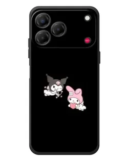 Чехол для ZTE Nubia V80 Design с картинкой «My Melody и Kuromi»