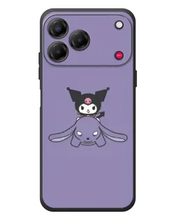 Чехол для ZTE Nubia V80 Design с картинкой «Kuromi на лиловом фоне»