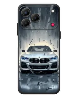 Чехол для ZTE Nubia V80 Design с картинкой «BMW в свете фар»