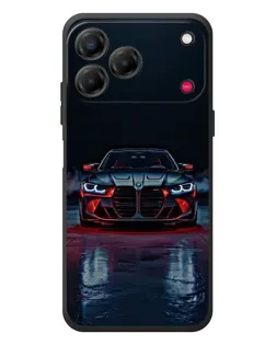 Чехол для ZTE Nubia V80 Design с картинкой «BMW на мокрой дороге»