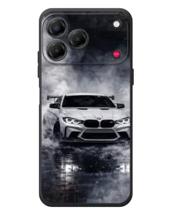 Чехол для ZTE Nubia V80 Design с картинкой «BMW сквозь туман»
