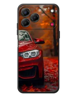 Чехол для ZTE Nubia V80 Design с картинкой «Осенняя BMW M4»