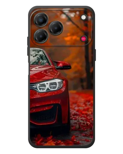Чехол для ZTE Nubia V80 Design с картинкой «Осенняя BMW M4»