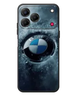 Чехол для ZTE Nubia V80 Design с картинкой «Логотип BMW — лед»