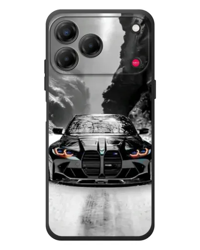 Чехол для ZTE Nubia V80 Design с картинкой «BMW — акварельный дрифт» Чехол для ZTE Nubia V80 Design с картинкой «BMW — акварельный дрифт»