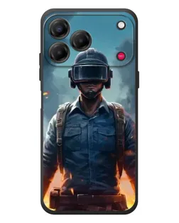 Чехол для ZTE Nubia V80 Design с картинкой «PUBG — реалистичный герой»