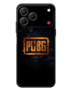 Чехол для ZTE Nubia V80 Design с картинкой «PUBG — золотой логотип»