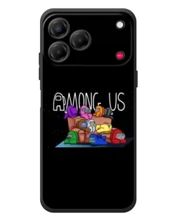 Чехол для ZTE Nubia V80 Design с картинкой «Логотип Among Us»