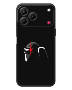 Чехол для ZTE Nubia V80 Design с картинкой «Among Us шлем»