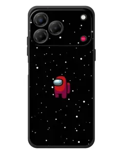 Чехол для ZTE Nubia V80 Design с картинкой «Красный Among Us»