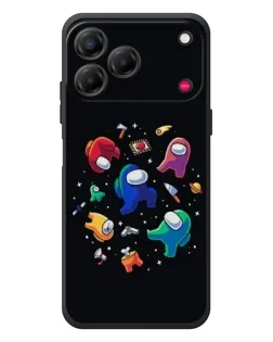 Чехол для ZTE Nubia V80 Design с картинкой «Among Us космос»