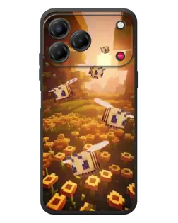 Чехол для ZTE Nubia V80 Design с картинкой «Поле подсолнухов»