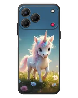 Чехол для ZTE Nubia V80 Design с картинкой «Единорог на поляне» Чехол для ZTE Nubia V80 Design с картинкой «Единорог на поляне»