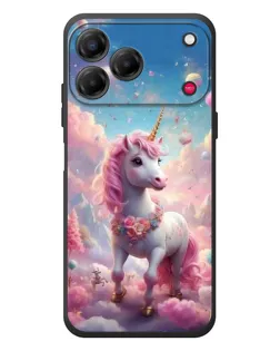 Чехол для ZTE Nubia V80 Design с картинкой «Единорог среди облаков» Чехол для ZTE Nubia V80 Design с картинкой «Единорог среди облаков»
