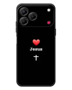 Чохол для ZTE Nubia V80 Design з картинкою «Серце - Jesus»