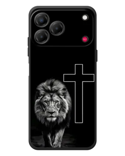 Чехол для ZTE Nubia V80 Design с картинкой «Лев и Крест» Чехол для ZTE Nubia V80 Design с картинкой «Лев и Крест»