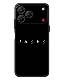 Чехол для ZTE Nubia V80 Design с картинкой «Точки веры J.E.S.U.S.»