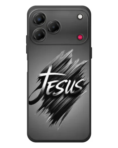 Чехол для ZTE Nubia V80 Design с картинкой «Надпись Jesus Graffiti» Чехол для ZTE Nubia V80 Design с картинкой «Надпись Jesus Graffiti»