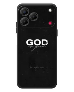 Чехол для ZTE Nubia V80 Design с картинкой «GOD — Бог над всем»