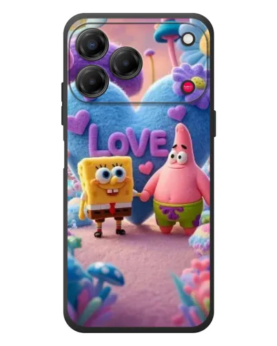 Чехол для ZTE Nubia V80 Design с картинкой «Губка Боб Патрик»