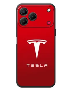 Чехол для ZTE Nubia V80 Design с картинкой «Tesla Red Classic»