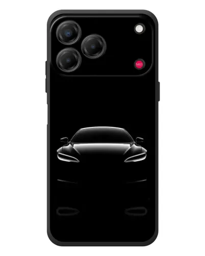 Чехол для ZTE Nubia V80 Design с картинкой «Силуэт Tesla Night»