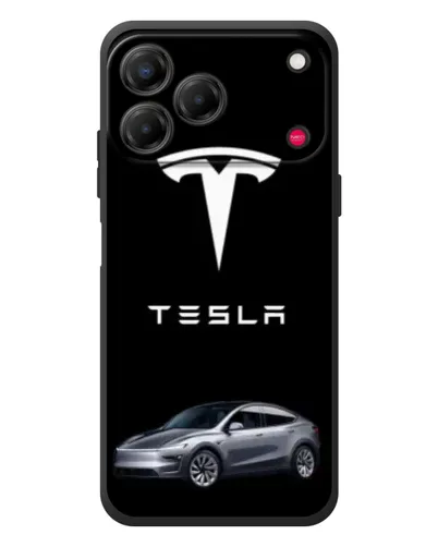Чехол для ZTE Nubia V80 Design с картинкой «Tesla Model Y»
