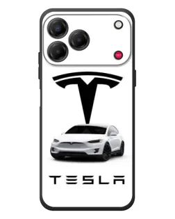 Чехол для ZTE Nubia V80 Design с картинкой «Tesla White Style»
