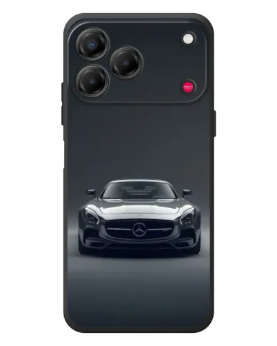 Чехол для ZTE Nubia V80 Design с картинкой «Mercedes на черном» Чехол для ZTE Nubia V80 Design с картинкой «Mercedes на черном»