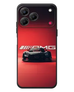 Чехол для ZTE Nubia V80 Design с картинкой «Mercedes AMG — красная линия»