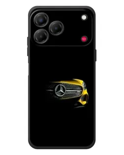 Чехол для ZTE Nubia V80 Design с картинкой «Mercedes — ретро стиль»