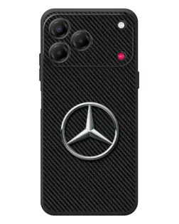 Чехол для ZTE Nubia V80 Design с картинкой «Карбоновый Mercedes стиль» Чехол для ZTE Nubia V80 Design с картинкой «Карбоновый Mercedes стиль»