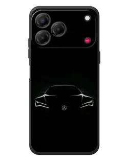 Чехол для ZTE Nubia V80 Design с картинкой «Mercedes — силуэт авто» Чехол для ZTE Nubia V80 Design с картинкой «Mercedes — силуэт авто»