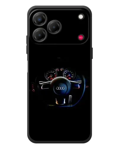 Чехол для ZTE Nubia V80 Design с картинкой «Салон Audi — руль» Чехол для ZTE Nubia V80 Design с картинкой «Салон Audi — руль»