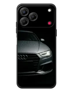 Чехол для ZTE Nubia V80 Design с картинкой «Audi — детализация кузова»