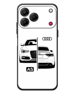 Чехол для ZTE Nubia V80 Design с картинкой «Audi — контрастный дизайн»