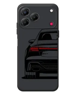 Чехол для ZTE Nubia V80 Design с картинкой «Задняя часть Audi — арт»