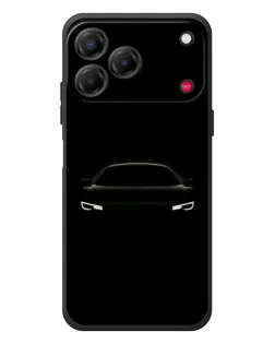 Чехол для ZTE Nubia V80 Design с картинкой «Взгляд Audi в темноте»