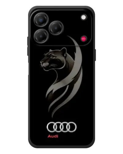 Чехол для ZTE Nubia V80 Design с картинкой «Графика — пантера и Audi» Чехол для ZTE Nubia V80 Design с картинкой «Графика — пантера и Audi»