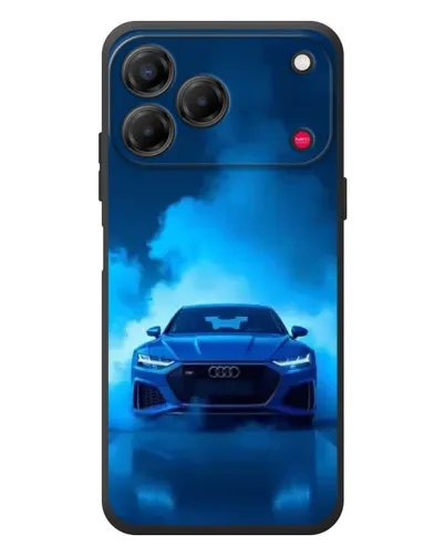 Чехол для ZTE Nubia V80 Design с картинкой «Audi — голубая энергия» Чехол для ZTE Nubia V80 Design с картинкой «Audi — голубая энергия»