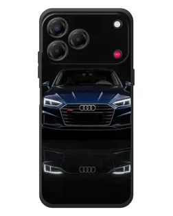 Чехол для ZTE Nubia V80 Design с картинкой «Audi — ночное отражение»