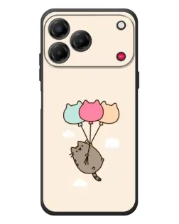 Чехол для ZTE Nubia V80 Design с картинкой «Пушин на шариках»
