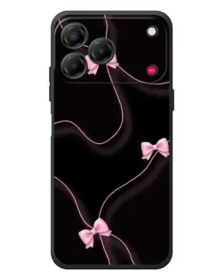 Чехол для ZTE Nubia V80 Design с картинкой «Розовые ленты»