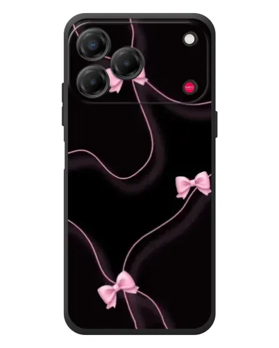 Чехол для ZTE Nubia V80 Design с картинкой «Розовые ленты» Чехол для ZTE Nubia V80 Design с картинкой «Розовые ленты»