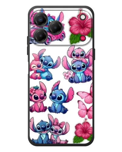Чехол для ZTE Nubia V80 Design с картинкой «Стикеры Stitch и Angel» Чехол для ZTE Nubia V80 Design с картинкой «Стикеры Stitch и Angel»