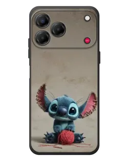 Чохол для ZTE Nubia V80 Design з картинкою «Стіч на чоричневому фоні»